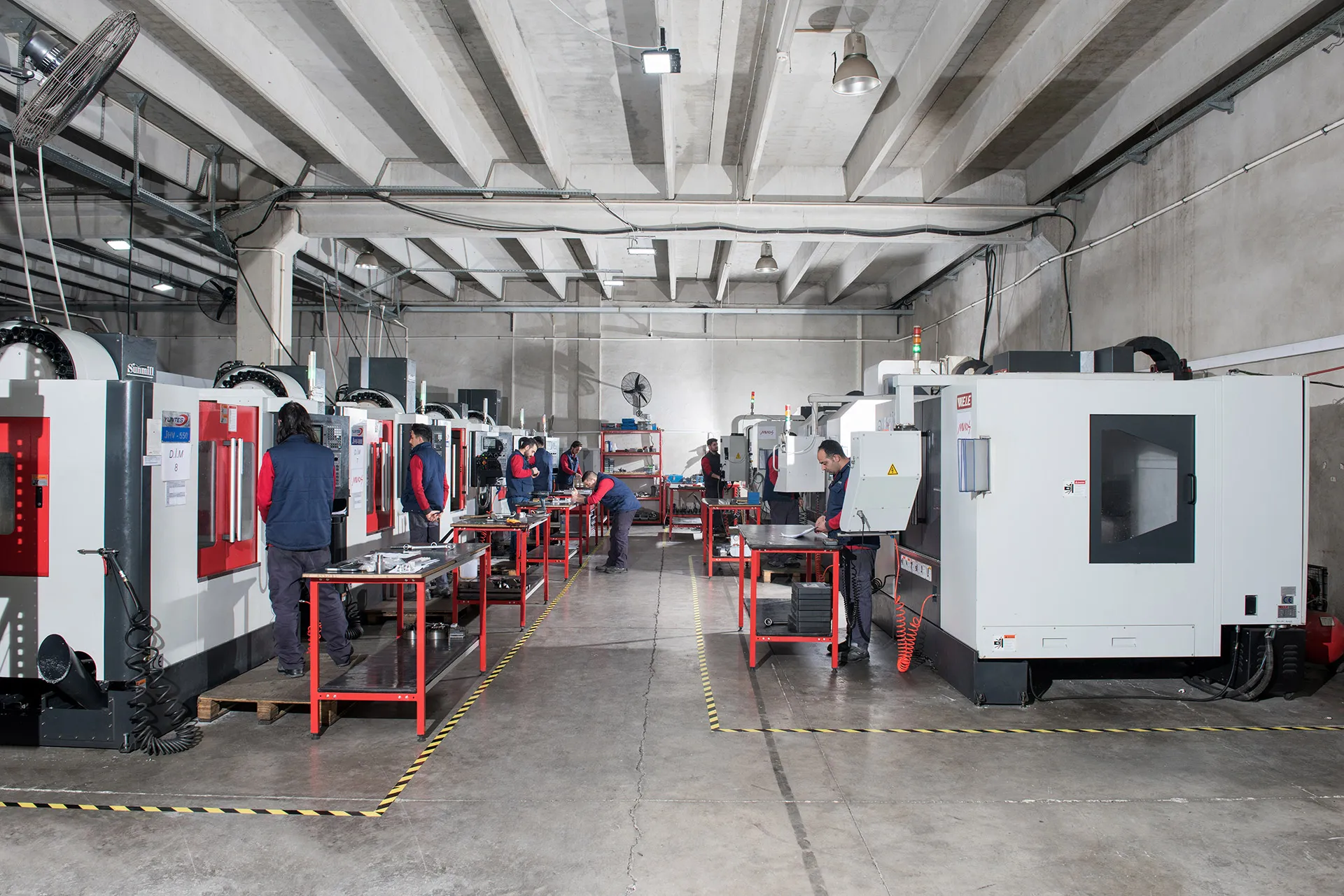 Minos CNC talaşlı imalat atölyesi